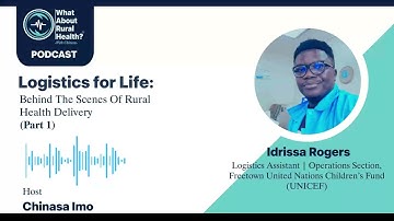 Logistics for Life with Idrissa Rogers