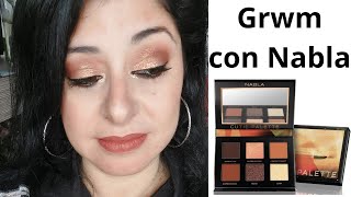 grwm con analogue Cutie palette di nabla w7makeup e kiko