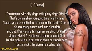 Lil&#39; Kim - Crush on You ft. Lil&#39; Cease &amp; The Notorious B.I.G. (Lyrics)