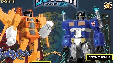 New Transformers Delta Magnus & Sunstorm 2 pack model kit figures Botcon exclusive Yolopark