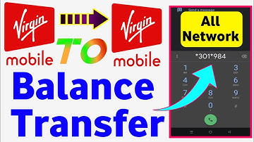Virgin Mobile Balance Transfer | Virgin Sim Balance Transfer | Virgin Balance Transfer To Pakistan
