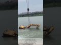 The Ultimate Rescue Can This Crane Save the Sinking Excavator