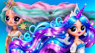 My Little Pony: Celestia La Fauchée VS La Riche Luna ! 31 DIY Pour LOL OMG