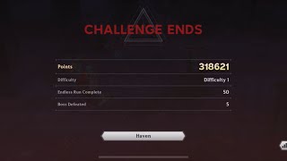 Guild of Guardians: Endless dungeon (Legendary) 300k challenge!