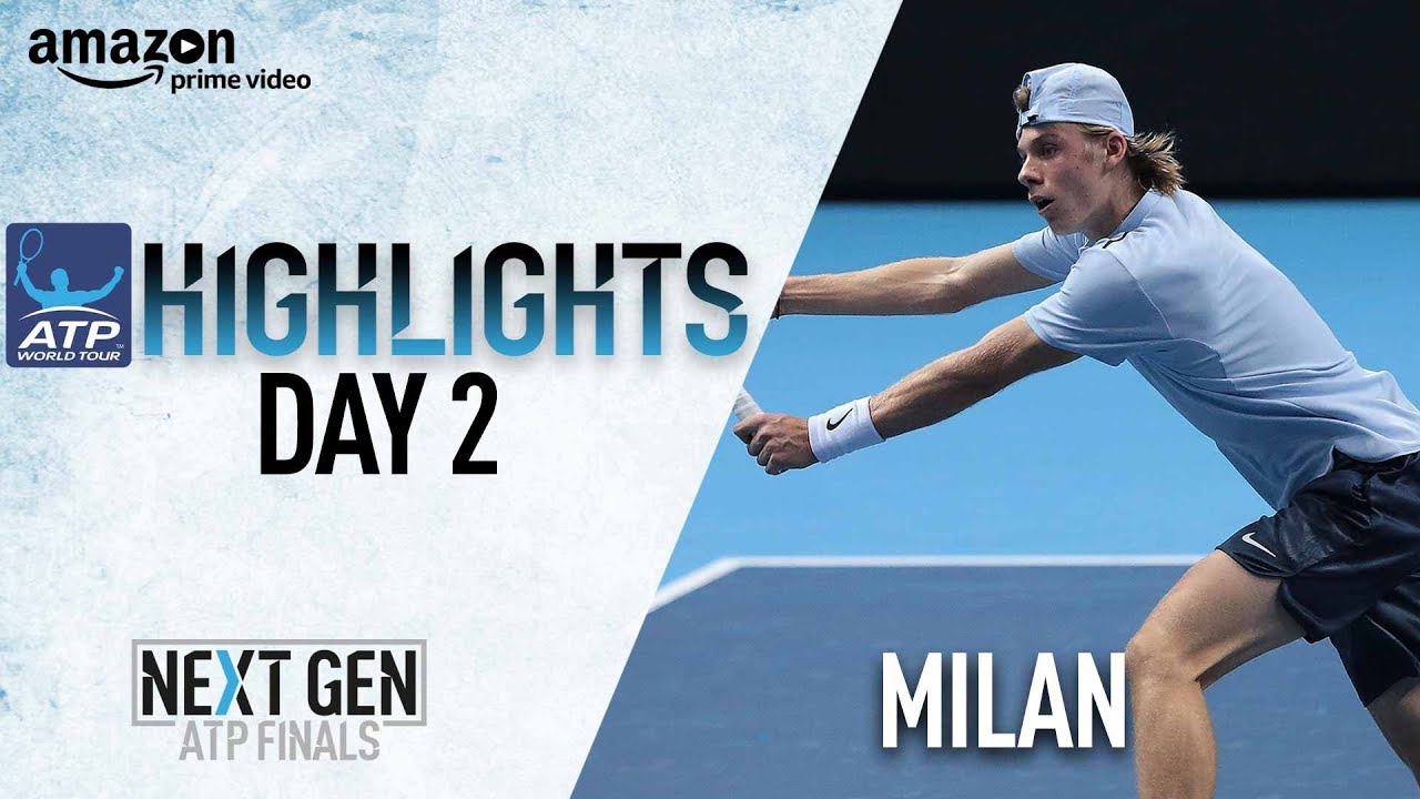 Highlights Shapovalov Squeaks By Home Favourite Quinzi Milan 2017