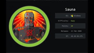 HackTheBox Sauna Walkthrough