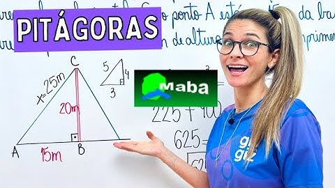 TEOREMA DE PITÁGORAS  -  Com a professora Gis