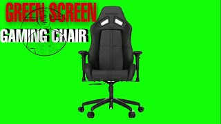 GREEN SCREEN - Gaming chair free to use NO COPYRIGHT