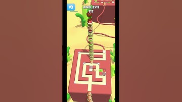 Gameplay top mobile games Relaxing n satisfying game iOS/ANDROID Stacky Dash  #shorts Level 2517