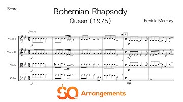 Bohemian Rhapsody (Queen) - Best String Quartet Arrangement