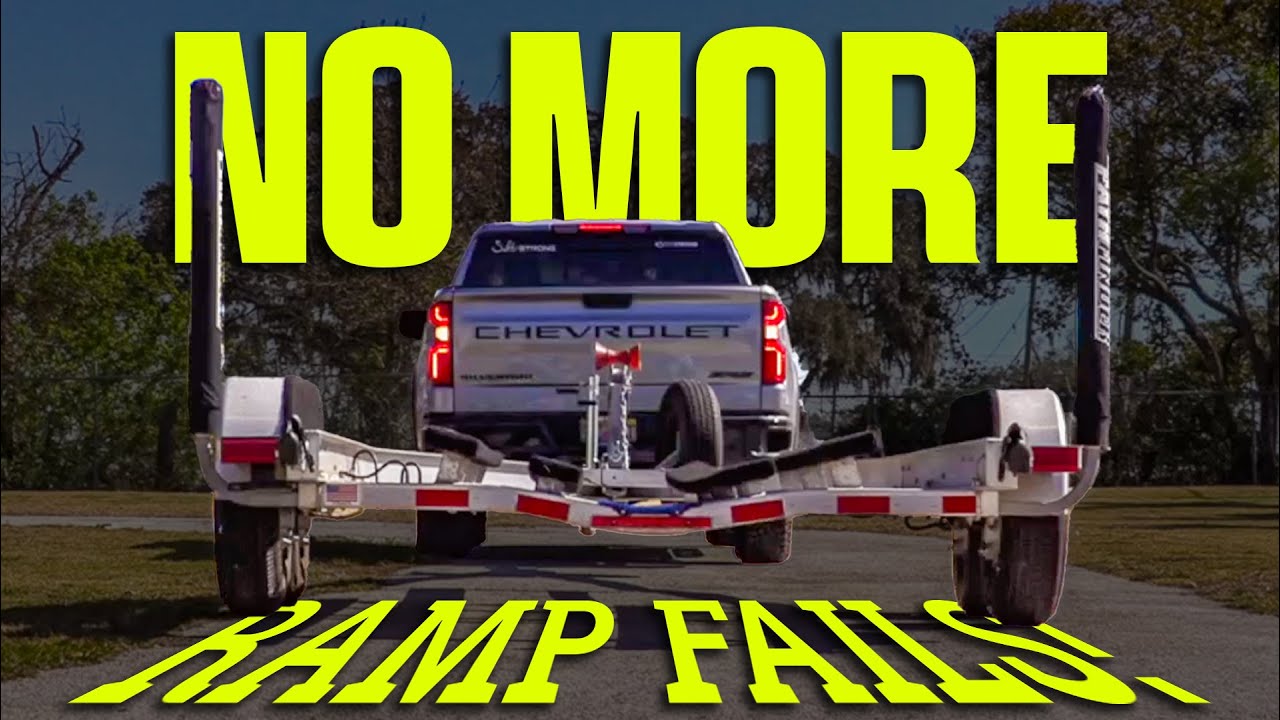 Pro Trick To Back Up A Boat Trailer Perfectly Every Time - YouTube