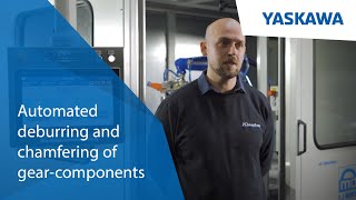 Yaskawa & Klaaßen - Automated deburring and chamfering of gear-components