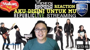 AKU DISINI UNTUKMU DEWA 19 FEAT VIRZHA KAlong Show Reaction
