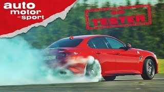 Alfa Romeo Giulia Quadrifoglio: Rauchverbot aufgehoben! - Die Tester | auto motor und sport