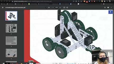 VEX Robotics Onshape: Getting Started- V5 Legacy Clawbot Step 1