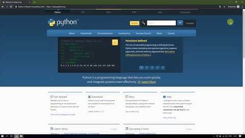 Python Основы  №1 - Установка интерпретатора и текстового редактора