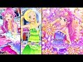 アイカツフレンズ！蝶乃舞花&日向エマでみつけようよ♪・とてもむずかしい(アメジストオーシャンコーデ，エメラルドオーシャンコーデ)