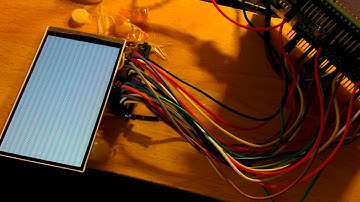 STM32F429 AMOLED controlerd by LTDC