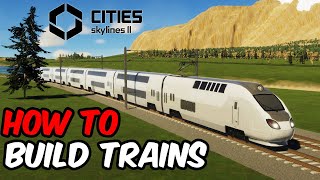 How Trains Work in Cities Skylines 2 (Passenger / Cargo Trains) screenshot 4