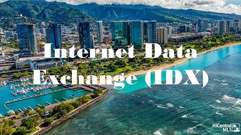MLS Moment - Internet Data Exchange (IDX)