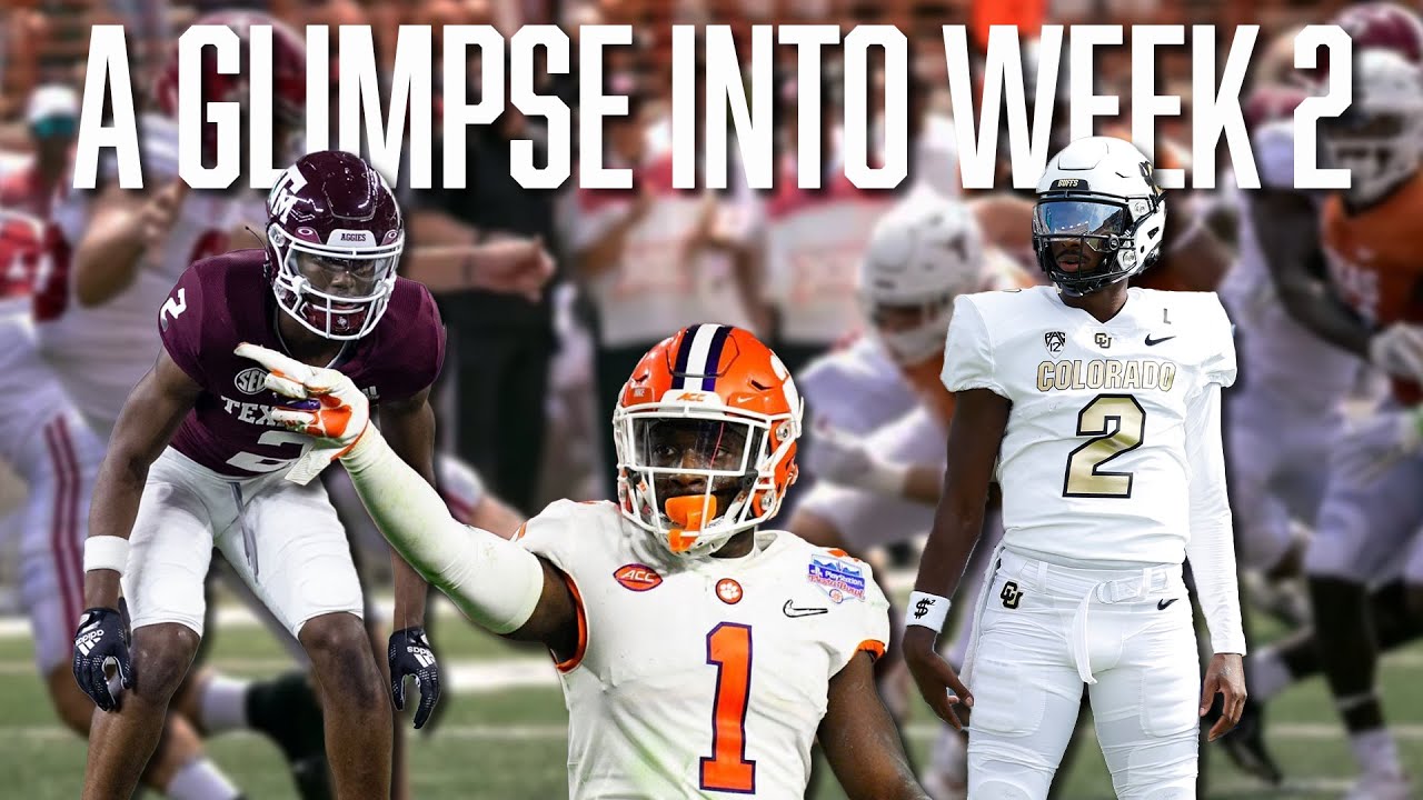 College football Week 2: Six blockbuster games to watch, including ...