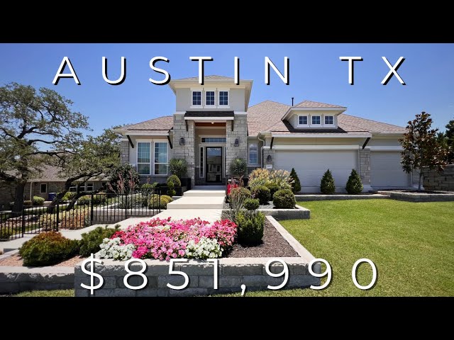 MUST SEE! Inside $1M Spacious One Story Home in Austin TX | Texas Custom Homes