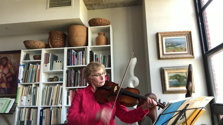 Judy Geist (viola) | Bach's Cello Suite No. 2 (Gig...