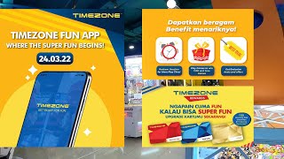 TIMEZONE PROMO SUPER FUN | TEMPAT BERMAIN | UPGRADE KARTU & DOWNLOAD FUN APP | JAKARTA INDONESIA screenshot 4