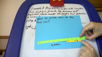 max and min side length of triangle ex aa