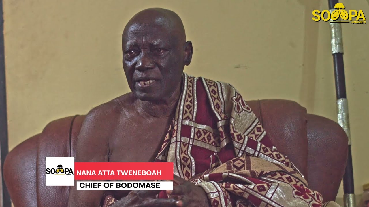 CHIEF OF KUMAWU -BODOMASE,NANA BAFFOUR ATTA TWENEBOA REVEALS THE HISTORY OF HIS TOWN.