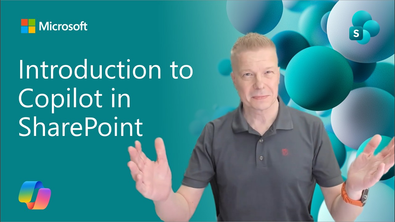Introduction to Copilot in SharePoint - YouTube