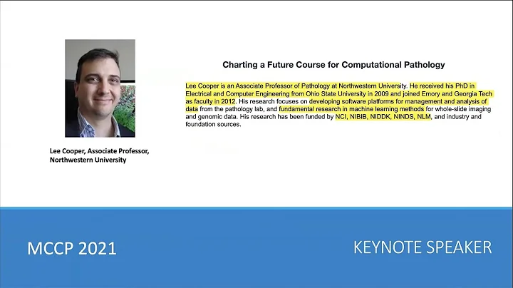 MCCP Workshop 1, session 16:  Lee Cooper