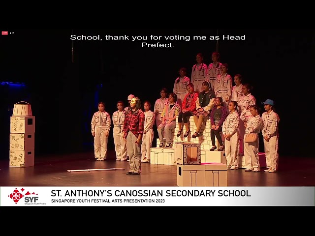 St. Anthony's Canossian Secondary School - SYF Drama Performance 2023 class=