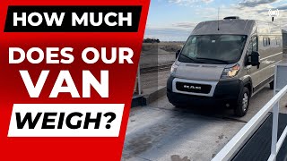 How much does our van weigh?