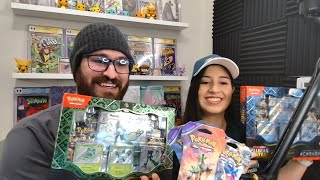 Huge pulls opening Paldean Fates and Temporal Forces Pokemon cards!