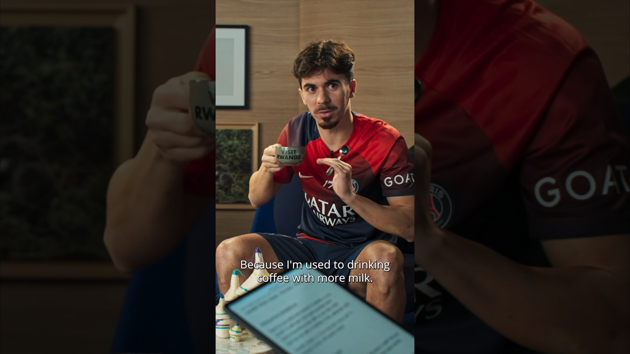 ☕ « Avant un match, je prends un café pour me donner un petit coup de boost » - @VisitRwanda