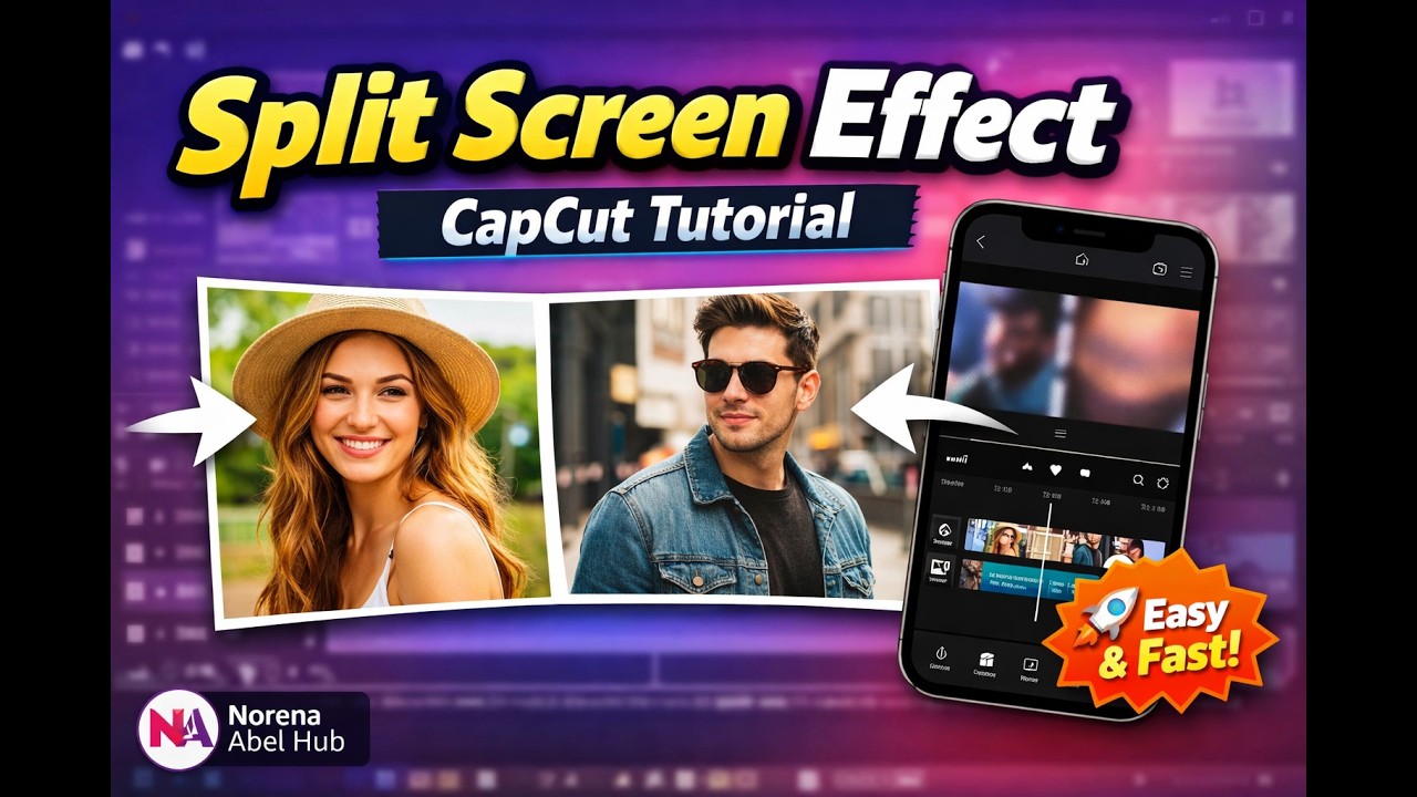 How to Master the Split Screen Effect on CapCut – Easy Tutorial! (Step ...