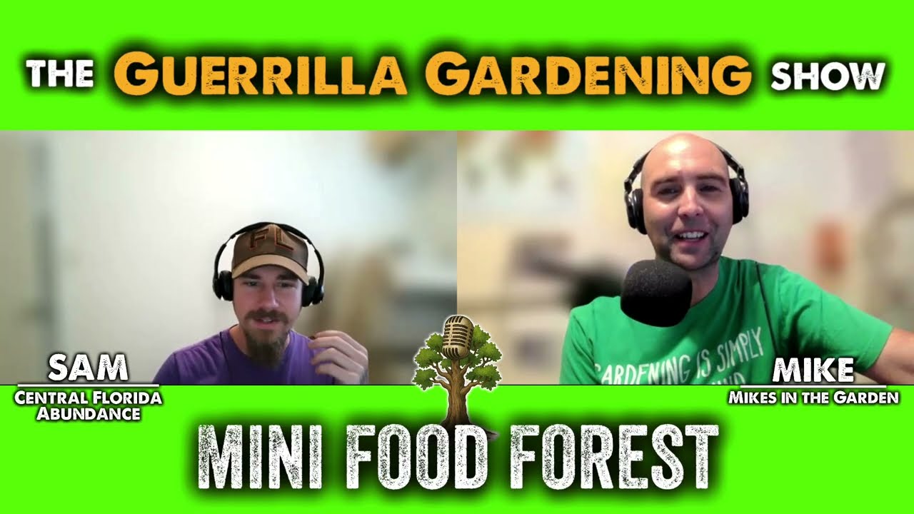 The Guerrilla Gardening Show Ep #17 Mini Food Forest