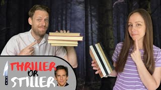 Thriller or Stiller? | Bookish game with my wife
