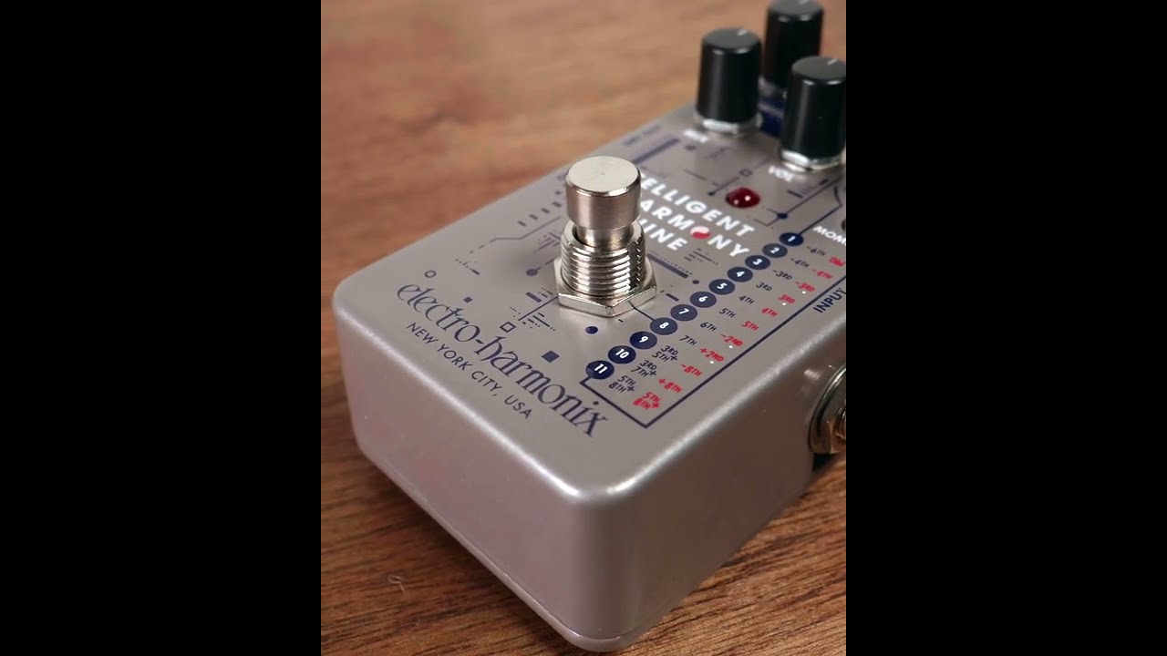 Electro-Harmonix Intelligent Harmony Machine Harmonizer/Pitch Shifter Pedal