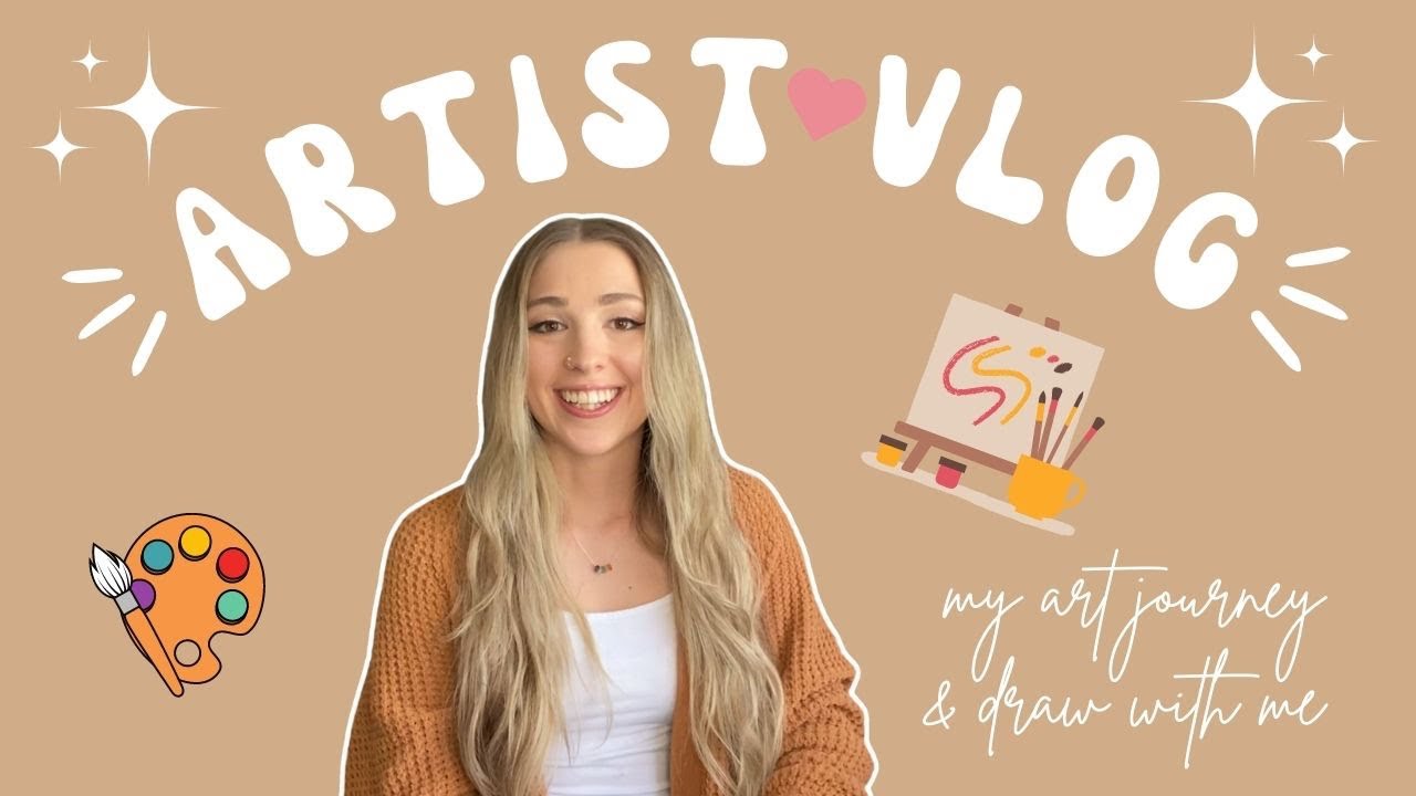 My Art Journey How I Got Here & Draw a Leopard with Me - Artist Vlog ...