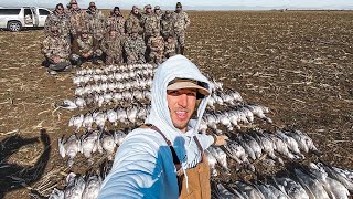 BIGGEST TEXAS SNOW GOOSE STACK OF MY LIFE!