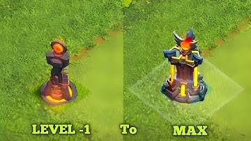 Clash of clans Inferno Tower Level-1 to Max upgrade gameplay #clashofclans