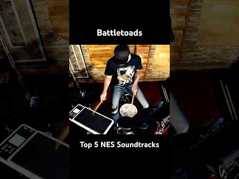 BATTLETOADS Theme Retro NES Cover