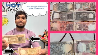 #India all very#10 Rupees Purane ￼Note currency￼ country Rohit Kanojiya2424 channel YouTube video ￼