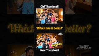 I Recreated Sourav joshi old thumbnail💥 #thumbnailedits #dmfororders