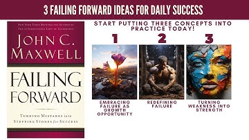 Success Through Failure: Embrace Growth with Failing Forward