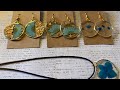 Resin tutorial uv dangle earrings