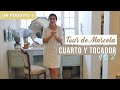 UN POQUITO+: CÓMO DECORAR UN CUARTO Y TOCADOR | TOUR DE MARCELA