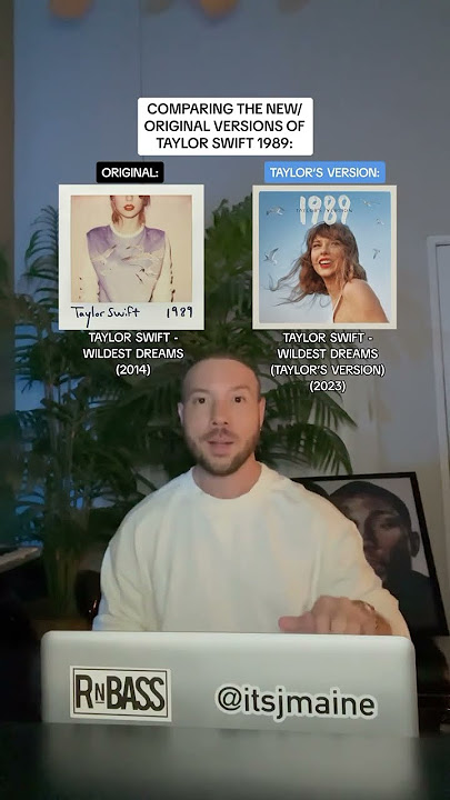 Comparing Taylor Swift 1989 Originals To Taylor’s Version #shorts #taylorswift #swifties